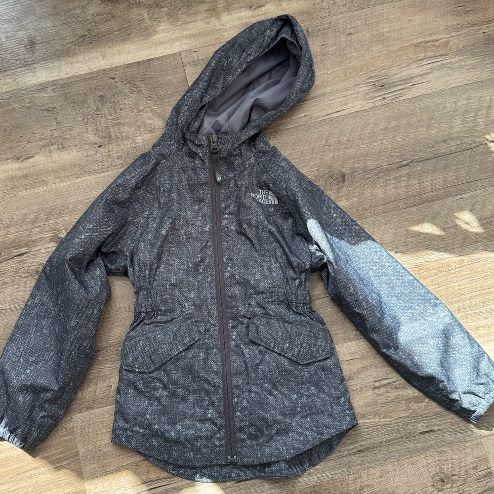 The North Face Kids Charcoal Raincoat